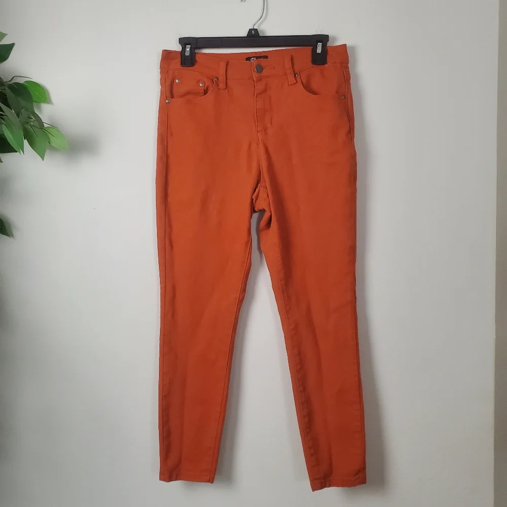 Tailormade Women's Orange Skinny Jeans Size 6 - Picture 2 of 10
